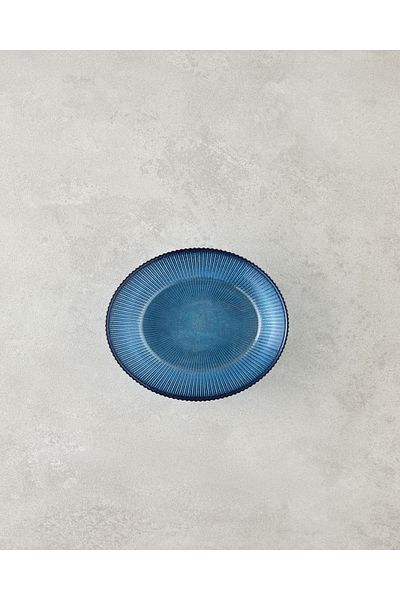 English Home Olith Glass Bowl 16 cm Blue
