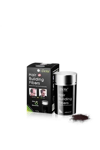 Dexe Dixie Powder for Covering Hair Gaps, Black, 22g