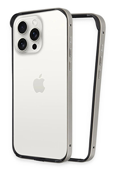 Joko غطاء حماية SPTRNS لهاتف iPhone 15 Pro - (125113) رمادي تيتاني