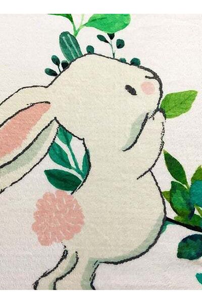 HALAMODO Monthly Milestone Super Soft and Warm Blanket With Flower Wreath, Polyester Fiber Material