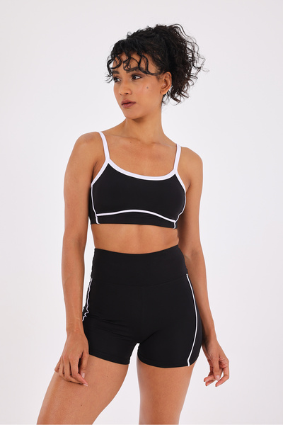 Scorp حمالة صدر رياضية للنساء من أومني باللون الأسود