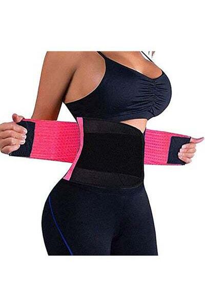 HALAMODO Corset Abdomen Slimming Body Shaper Sport Girdle Belt
