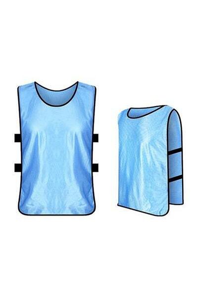 HALAMODO 12 PCS Adults Soccer Pinnies Quick Drying Football Jerseys Vest Scrimmage Practice Sports Vest Breat