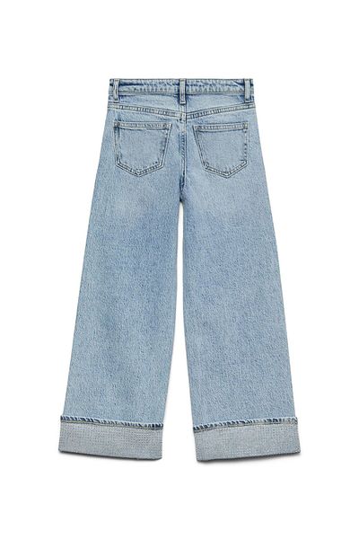 Vero Moda Girl Weit geschnitten VMTESSA Hohe Taille Weiter Beinschnitt Jeans