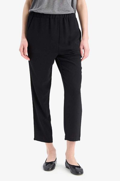 DeFacto New Season Straight Fit Basic Straight Aerobin Pants with Pockets