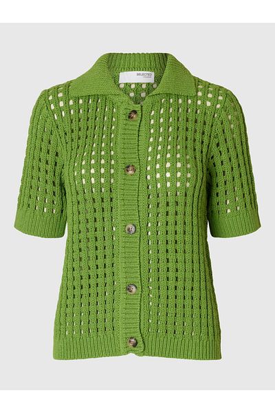 Selected Femme Strickjacke Häkel-Look