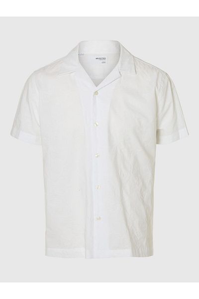 Selected Homme Kurzarmhemd 100% Baumwoll