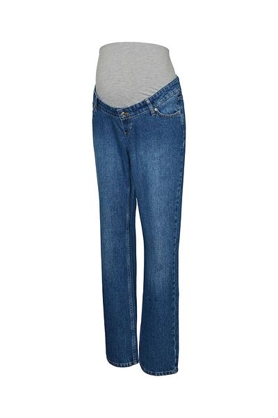 Vero Moda Maternity Umstandsjeans mit Straight Fit Gerade geschnitten Jeans