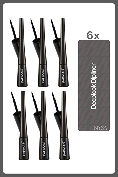 Farmasi Siyah Dipliner - Deeplook 4.5 g - 6 Adet
