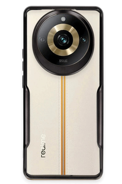 NewFace حافظة ريلمي 11 برو من السيليكون - أسود SPTGL