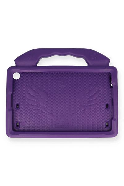 NewFace Samsung Galaxy Tab A9 Case Like Tablet Silicone with Stand - Purple Alsat
