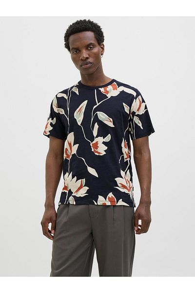 Jack & Jones Premium T-shirt All Over Print Rundhals T-shirt