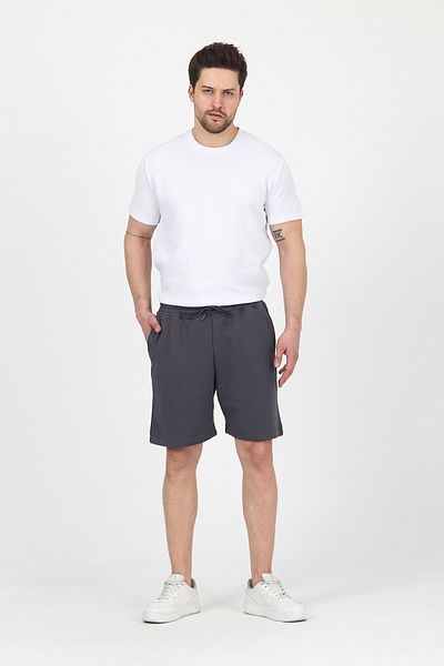 gothamvibes Men's Timeless Anthracite Shorts