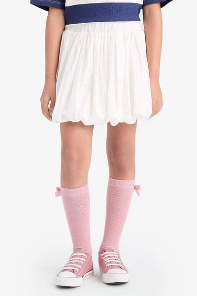 DeFacto New Season Girl's Poplin Skirt