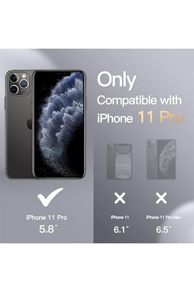 Generic Silicone Case for iPhone 11 Pro Max Silky-Soft Touch Full-Body Protective Phone Case,