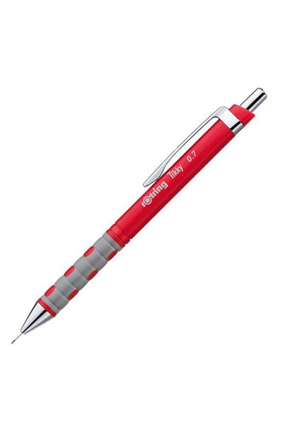 Rotring قلم تيكي آر دي متعدد الاستخدامات 0.7 ملم - أحمر