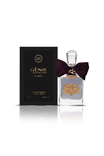 Genie مجموعة 201002 عطر كريستال نوار النسائي - 85 مل