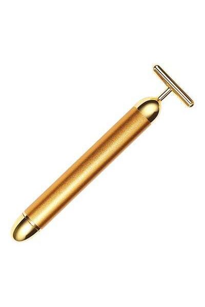 HALAMODO Vibrating Facial Massager Gold 300grams