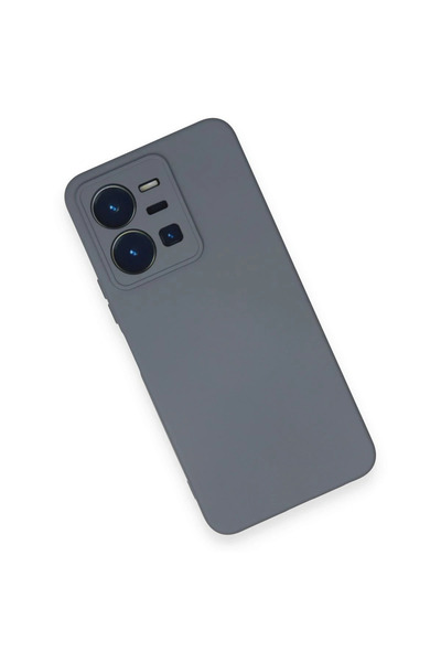 cepmoda ViVO "Y35 / Y22s" lansman telefon kılıfı içi süet softy kapak - GRİ