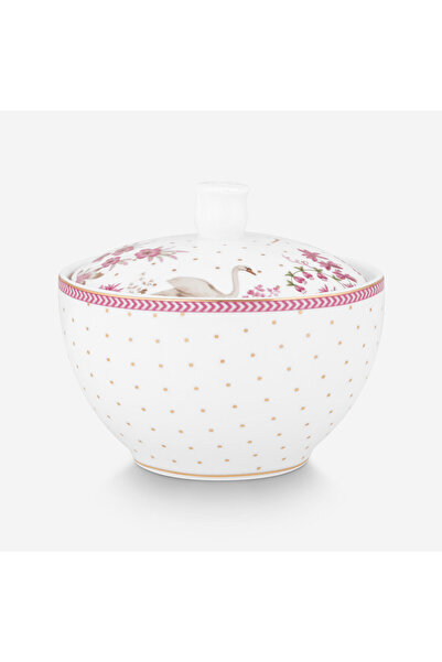 Pip Studio Jolie Beyaz Porselen Şekerlik 300 Ml