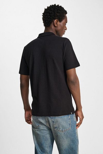 hummel Mover Cotton Short Sleeve Polo Neck T-Shirt