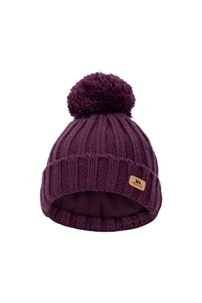 Trespass Thorns - Kids Hat Unisex Children's Purple Beanie Unisex Children's Beanie Uchshatr0010