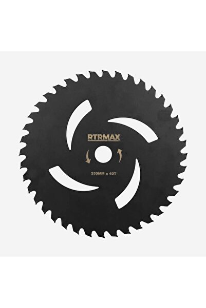 Rtrmax RTY125 Tırpan Testeresi Elmas 40 Diş 255 x 25.4 mm x 1.6 mm