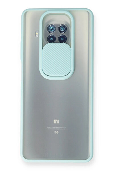 NewFace حافظة هاتف Xiaomi Mi 10T Lite مصنوعة من السيليكون المنزلق للكاميرا - ...