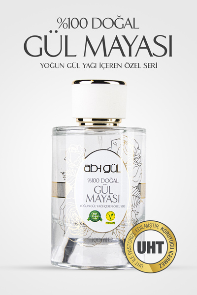 Ab-ı Gül %100 Saf Gül Mayası 100 ml | Eşsiz Rosa Damascena Güllerinden