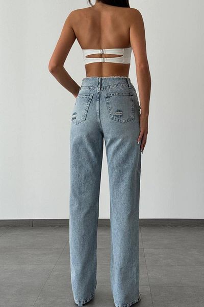 LACARINO 7617 Pantaloni drepti pentru femei