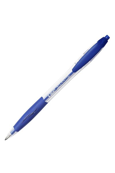 Bic قلم حبر جاف أتلانتس كلاسيك 1.0 ملم 12 قطعة - أزرق