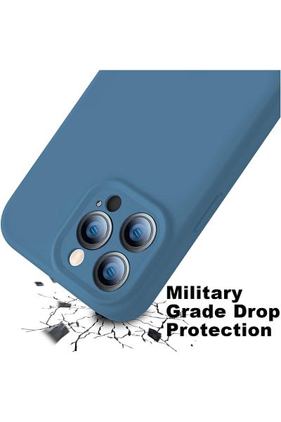 Generic Silicone Case for iPhone 11 Pro Max Silky-Soft Touch Full-Body Protective Phone Case,