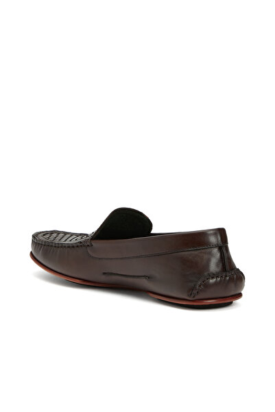 George Hogg Kahverengi Erkek Deri Loafer