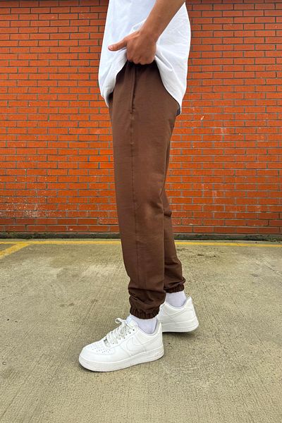 Flaw Wear Regular Jogger Brown Sweatpants