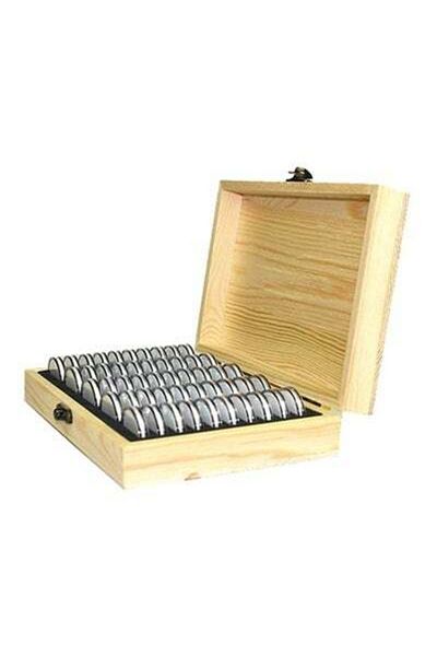 HALAMODO Commemorative Coins Storage Box Beige