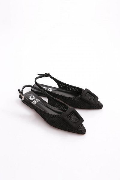 DGN 5001 Women's Buckle Ballerinas