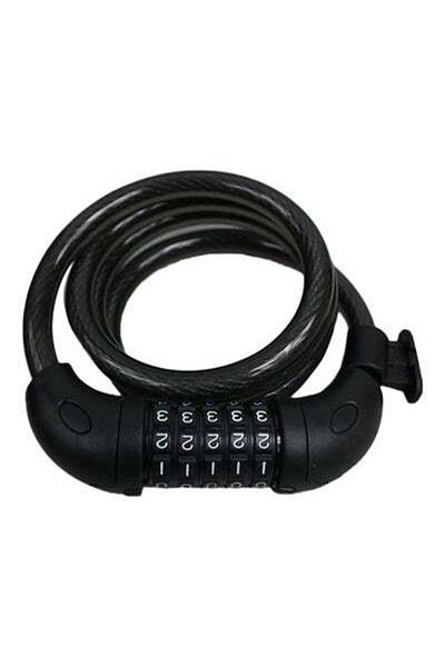 HALAMODO 5 Digit Bicycle Security Code Lock Cable Normal