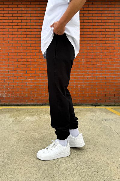 Flaw Wear Regular Jogger Black Sweatpants