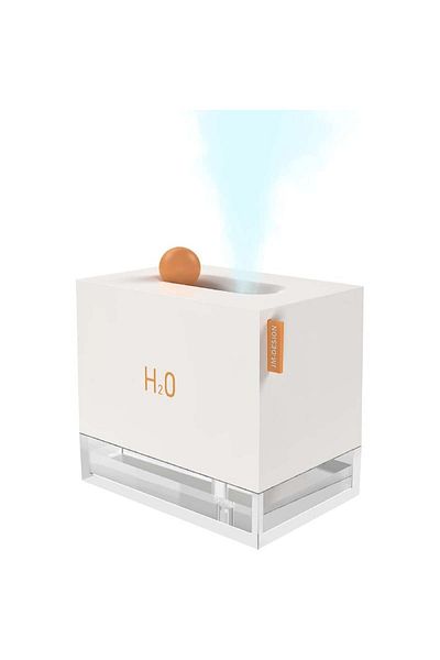 zelaxy Mini umidificator, atomizoare de apă cu lumină de noapte colorată Zelaxy, alb, ABS, 250 ml