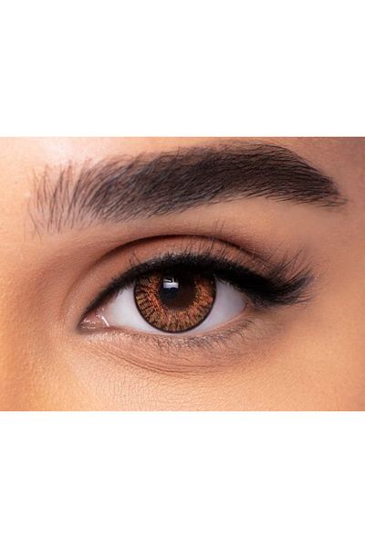 Alcon Air Optix Monthly Color Contact Lens - Honey - ( -4.5 Power)