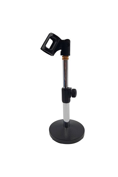 Depox Professional microphone stand, Sound Helper, metal, 33 cm, black