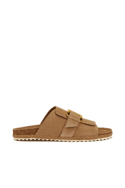 George Hogg Kum Kadın Süet Terlik