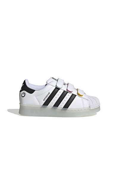 adidas Superstar Led Lights Cf C Παιδικά Casual Παπούτσια JI0506 Λευκό