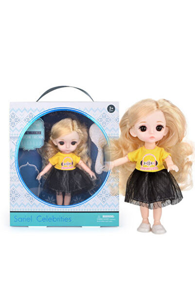 Arabest مجموعة دمية طفل، بما في ذلك الملحقات، لعبة منزلية للبنات، 20 × 18.5 س...