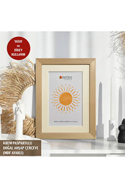 Evidea Deco Ahşap Çerçeve - 13x18 cm