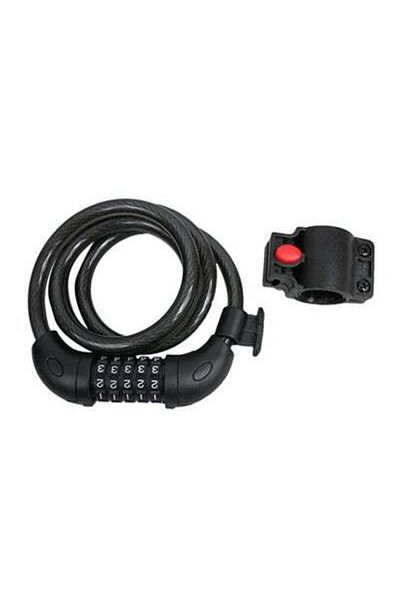HALAMODO 5 Digit Bicycle Security Code Lock Cable Normal