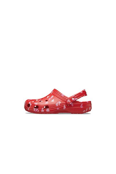 Crocs Classic Vday Clog t Kids Slippers 209755 -6Zr Red