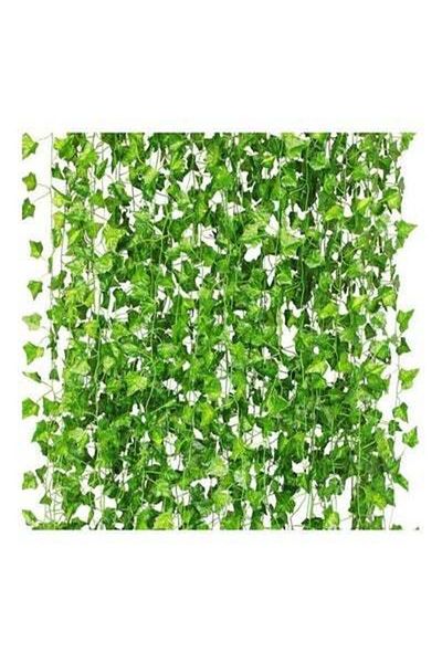 HALAMODO 12-Piece Artificial Hanging Ivy Leaves multicolour 230cm