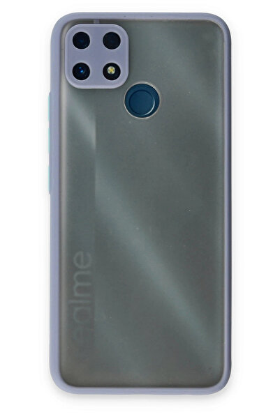 NewFace جراب Realme C25 غطاء سيليكون مونتريال - رمادي YNSMR