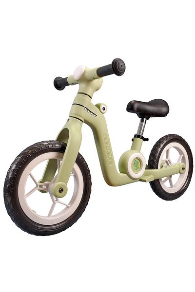 ACTION ONE Little Dino children's balance bike, 12 inch, varnished